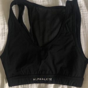 Alphalete mesh back bra